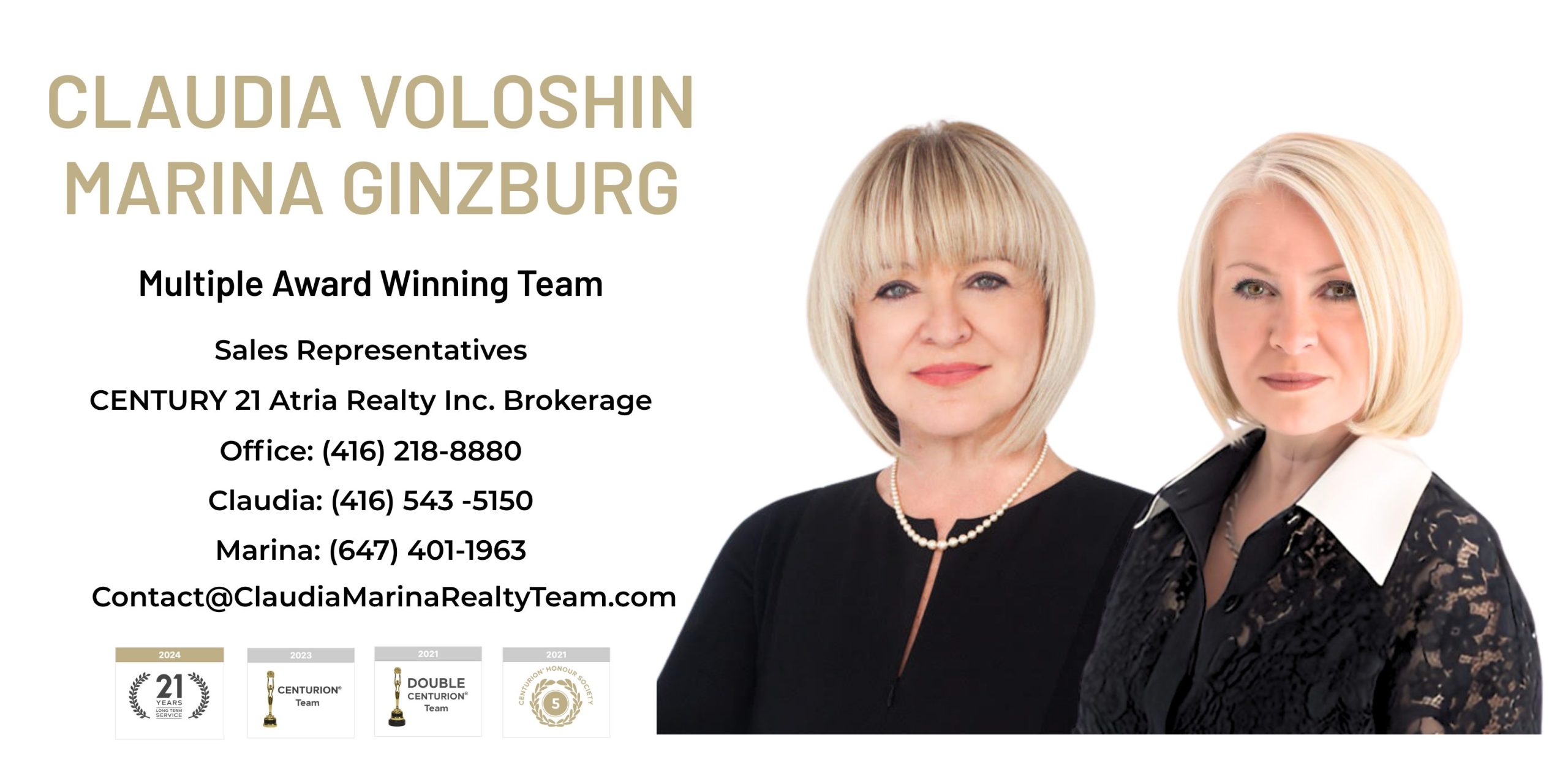 Claudia & Marina Realty Team